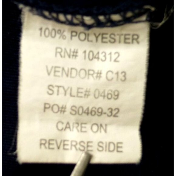 International A26 Featherlite Polo Shirt XL Navy Built In Huntsville Alabama Emb - Picture 9 of 10